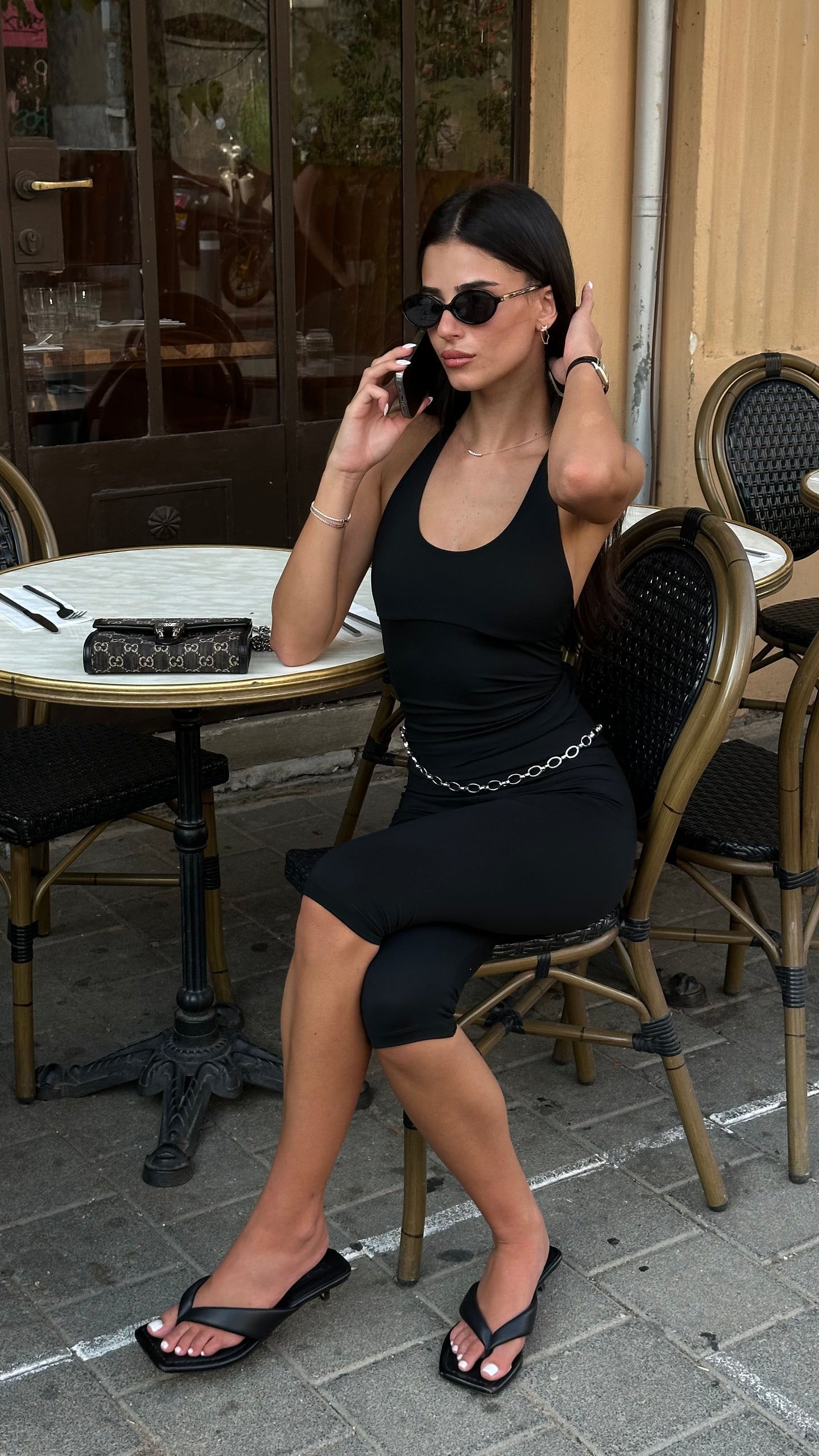 Tie shirt Black